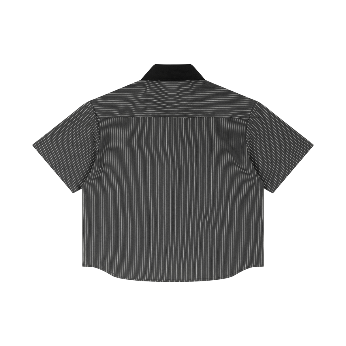 Jesus Striped Collar Shirt