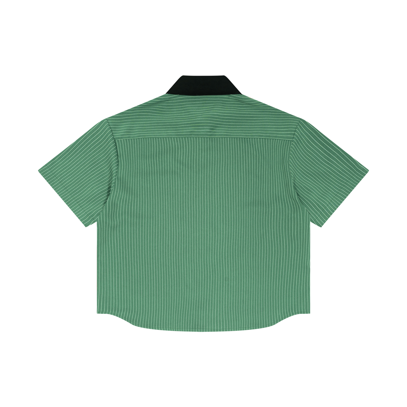 Jesus Striped Collar Shirt